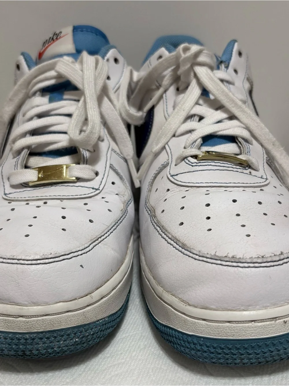 Nike Air Force 1 DA8478-100 Low White University Blue Sneakers